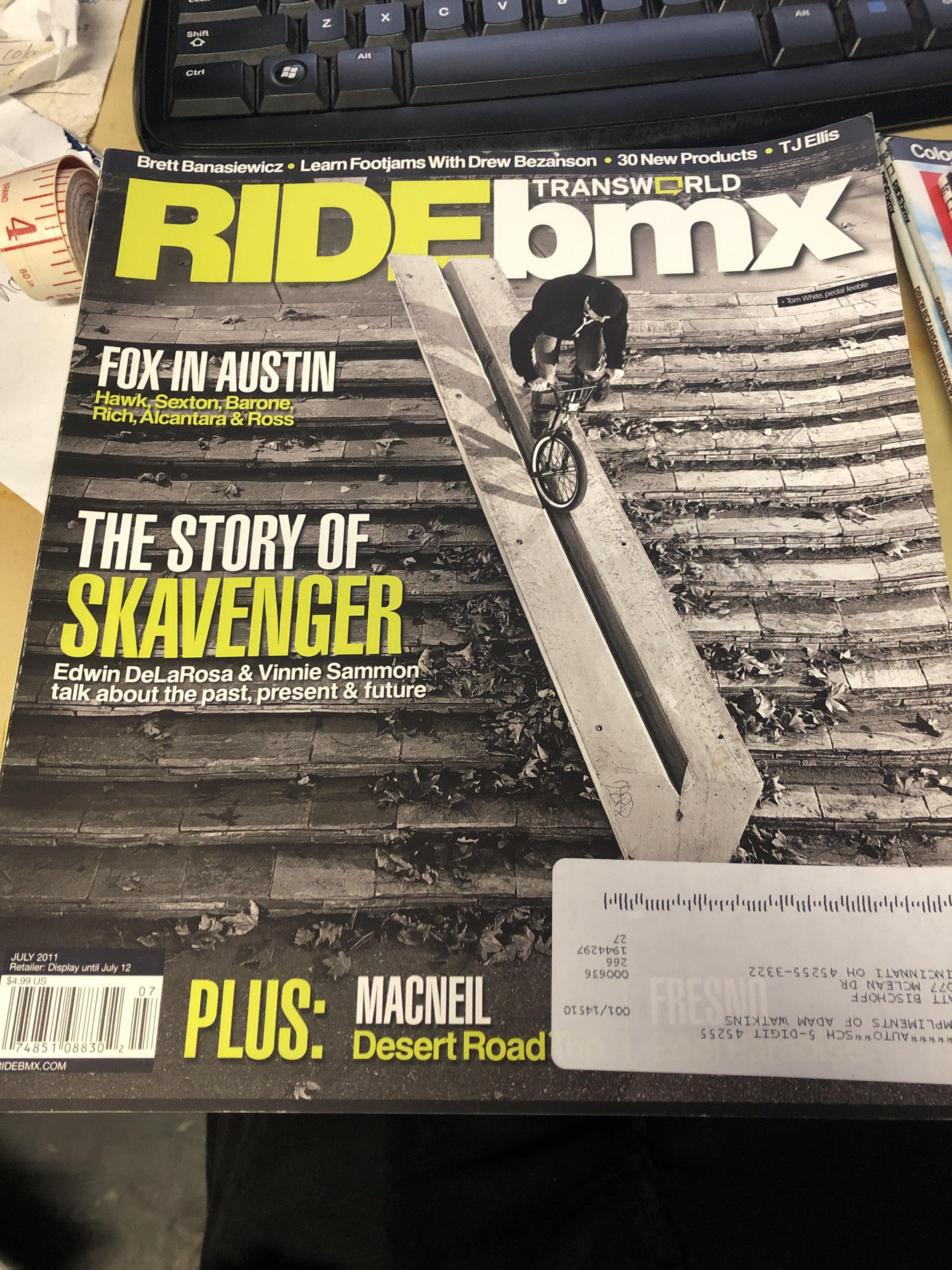 Ride BMX Magazine back issues 2011 - Image 7